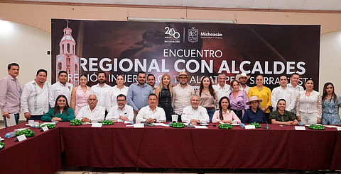 Con Fortapaz, más recursos para infraestructura de prevención al delito: Bedolla