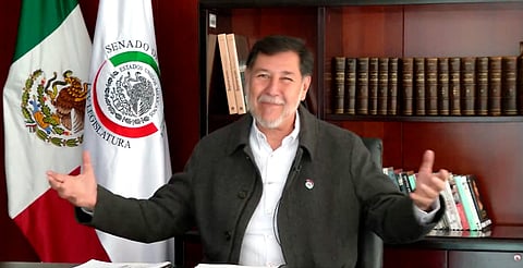 Noroña manda mensaje a Ernesto Zedillo por criticar la Reforma Judicial
