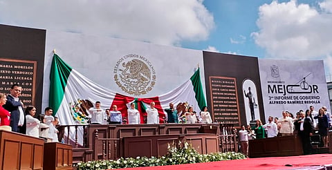 Teleférico y segundo anillo periférico de Morelia, proyectos que resalta Gobernador
