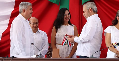 Congreso de Michoacán reconoce a la magistrada Alma Bahena con presea "Constitución de 1814"