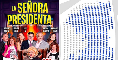 Ni con descuento; bajan 40% boletos para La Señora Presidenta; team Mar no vende