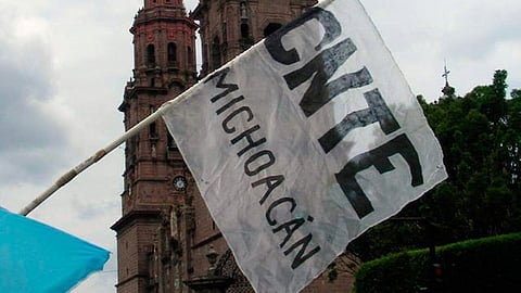 CNTE Michoacán realizará plantón en Ciudad de México