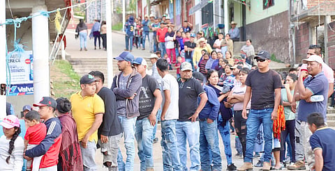 Acompaña IEM renovación del consejo comunal purépecha de Jesús Díaz Tsirio
