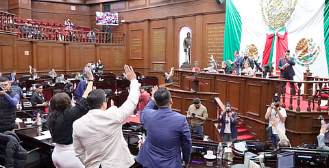 Aprueba Congreso de Michoacán el total de Leyes de Ingresos Municipales