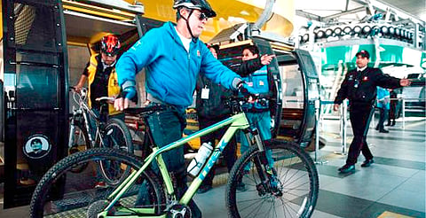 Bicicletas también subirán a los teleféricos: Gladyz Butanda