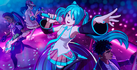 Hatsune Miku llega a Fortnite