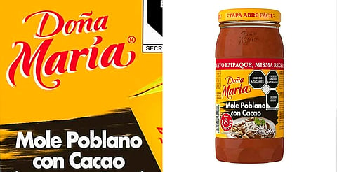 Este mole Doña María contiene aditivo cancerígeno, según expertos