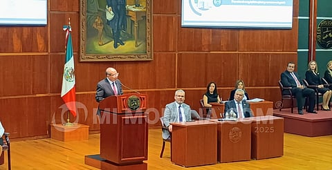 Con tercer informe de labores, se despide Jorge Reséndiz de la presidencia del Poder Judicial