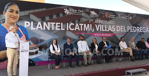 Celebran primer aniversario del plantel Icatmi Villas del Pedregal