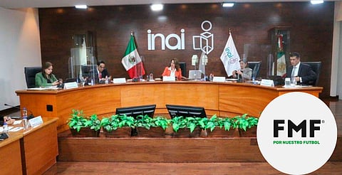 INAI sanciona a la FMF con 23 millones por irregularidades en el FAN ID