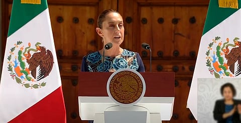 Sheinbaum celebra en el Zócalo acuerdo con Trump que frena aranceles
