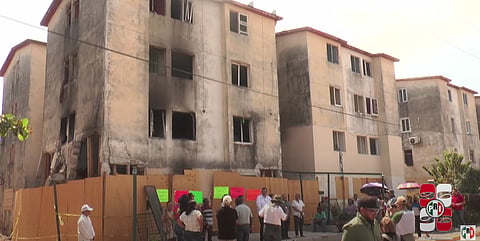 Peligro latente: PRI denuncia abandono de edificio tras explosión en Lázaro Cárdenas