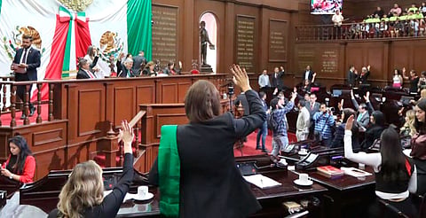 Congreso de Michoacán exhorta a la entrega de las Cuentas Públicas en tiempo y forma