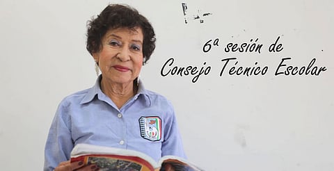 Docentes michoacanos reciben mensaje de Sheinbaum en Consejo Técnico
