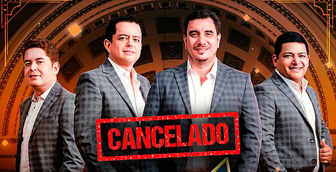 Cancelan show de Los Alegres del Barranco en Querétaro; en LC, aún en pie