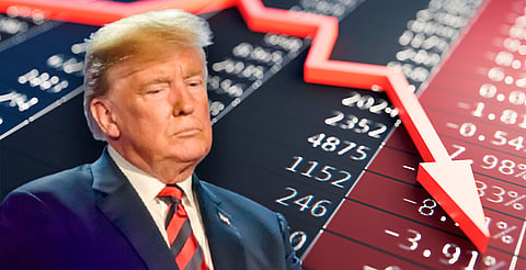 Wall Street vive su peor jornada desde 2020 tras aranceles de Trump