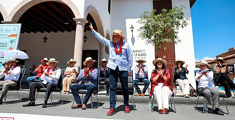 Inauguran nuevo mercado municipal "Vasco de Quiroga" en Pátzcuaro