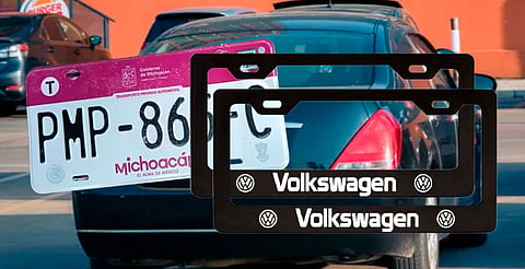 ¿Traes portaplacas? Podrías pagar hasta $3,400 de multa en Morelia