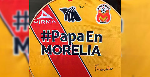 Una imagen poco conocida conecta al Papa Francisco con el desaparecido equipo michoacano