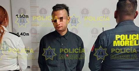 Policía de Morelia detiene a presunto ladrón de tienda de conveniencia en la colonia 3 de agosto
