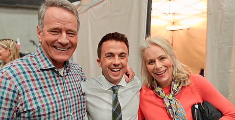 ¡Reunión familiar! Frankie Muniz revela primera foto con Hal y Lois