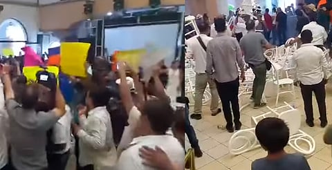 Raúl Morón condena actos violentos en asamblea de Apatzingán