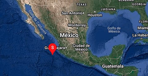 Sismo de magnitud 5.8 sacude la costa de Jalisco