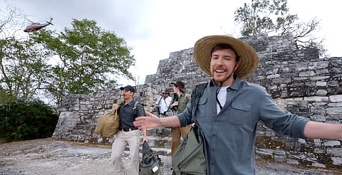 Polémica por Mr. Beast en ruinas mayas: todo fue legal y supervisado, afirma INAH