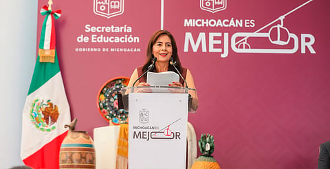 Gabriela Molina destapó aspiraciones al gobierno de Michoacán