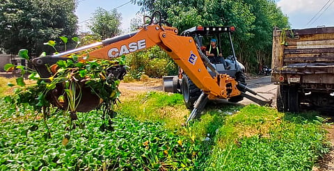 Retiran 30 toneladas de basura del dren Mora Tovar en Morelia