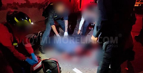 Iban a cobrar y los machetean en la colonia Molino de Parras de Morelia