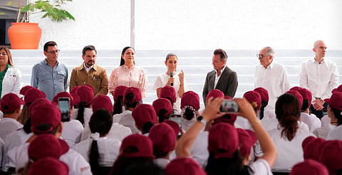 "Ustedes son el gobierno en la casa de un adulto mayor"; Sheinbaum encabeza asamblea de "Salud Casa por Casa" en Jalisco