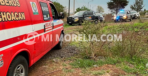 Hombre sufre rozón de bala al ser atacado en la Morelia-Quiroga
