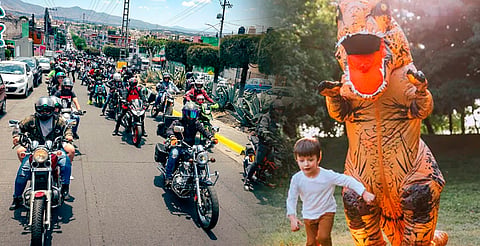 Disfratón biker en Morelia: motos, disfraces y fiesta por el Día del Padre