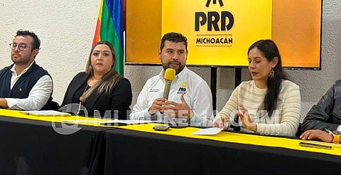Con reconocimiento como partido local, PRD Michoacán listo para el 2027: dirigencia