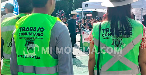 A trabajo comunitario, más de 20 mil infractores en Morelia: Pablo Alarcón