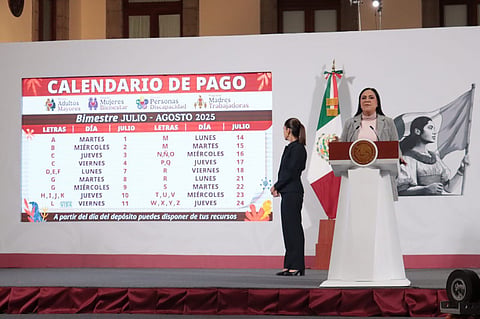 Inicia pago de Bienestar del bimestre julio-agosto: Ariadna Montiel
