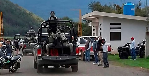 Ejército Mexicano, GN y GC refuerzan seguridad en Cherán; se mantiene atención permanente en la zona: Segob