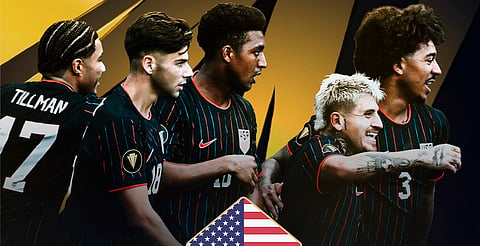 Estados Unidos es el primer finalista de la Copa Oro
