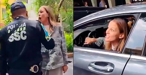 'Lady Racista': mujer lanza insultos racistas a policía en CDMX