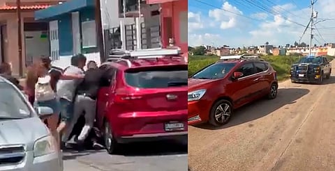Policía Morelia recupera camioneta robada horas antes en Santiaguito
