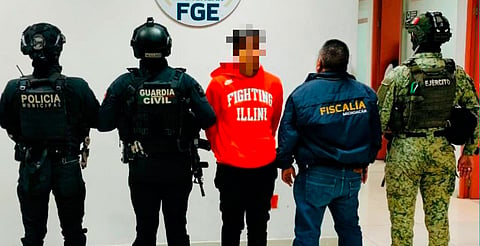 Detienen a feminicida en Tangamandapio, cuenta con dos órdenes de aprehensión