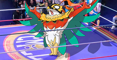 Mega Hawlucha se presentará oficialmente en la Arena México