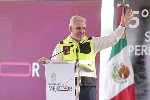 Construcción de segmentos 4 y 5 del segundo anillo periférico de Morelia beneficia a más de 22 colonias: Bedolla