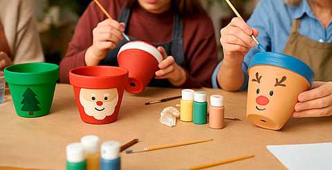 Haz tu propia maceta navideña: taller creativo llega a Morelia este noviembre