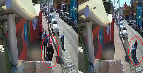 Captan en video robo de motoneta en Morelia; piden ayuda para localizarla