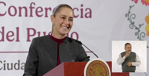 "Mujeres nos vemos más bonitas cuando hablamos"; Sheinbaum felicita a Fátima Bosch, nueva Miss Universo