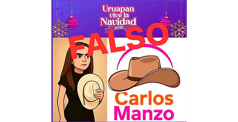 Gobierno de Uruapan se deslinda de caravana navideña organizada en redes; prioriza seguridad