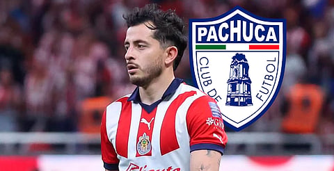 Mozo se va de Chivas; jugará un año a préstamo en Pachuca
