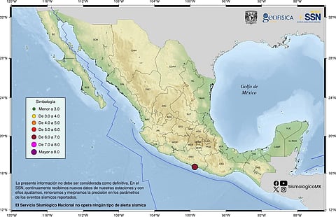 Bedolla confirma monitoreo activo tras sismo percibido en Michoacán